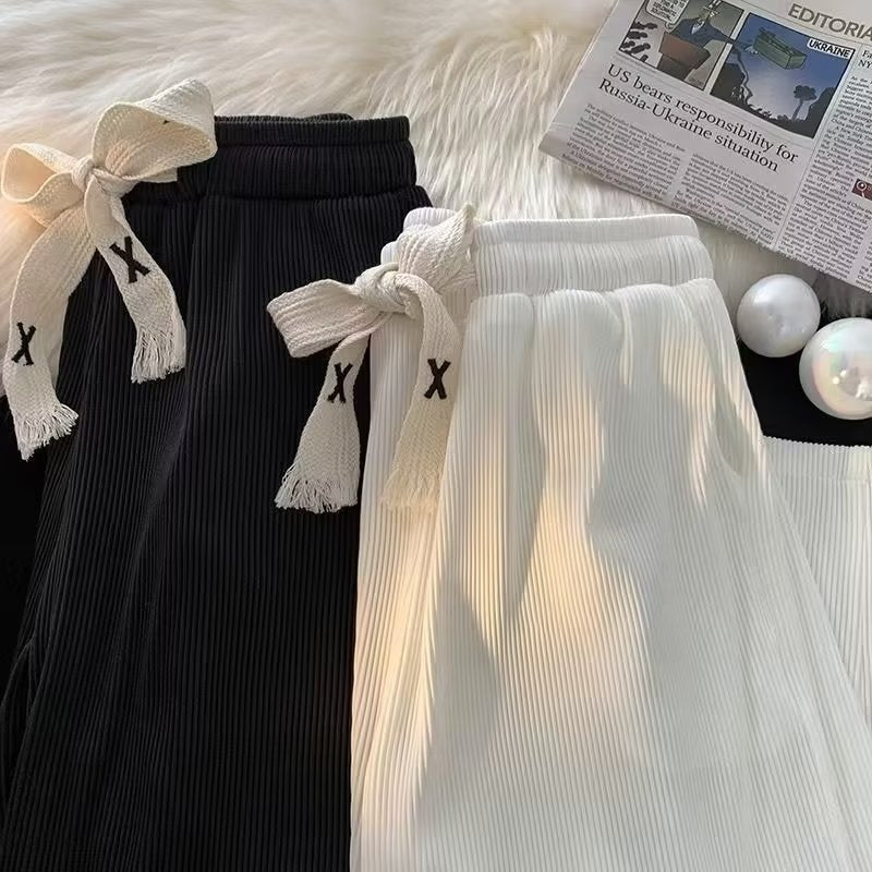 Men's Fashion Loose Straight All-matching Wide Leg Casual Trousers