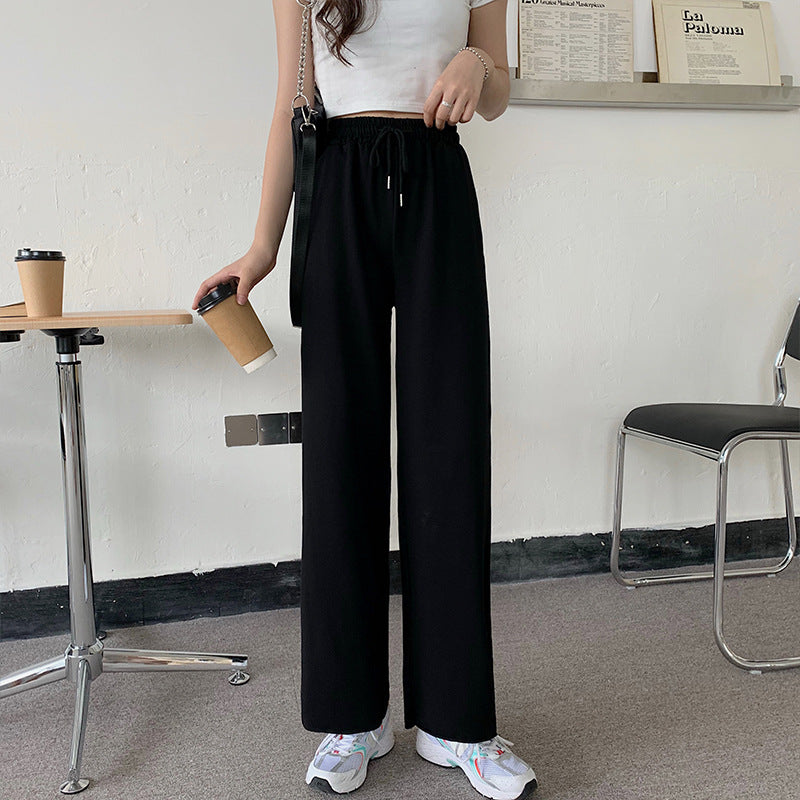 Loose straight leg wide trousers