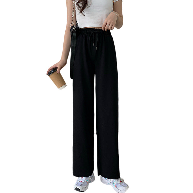 Loose straight leg wide trousers