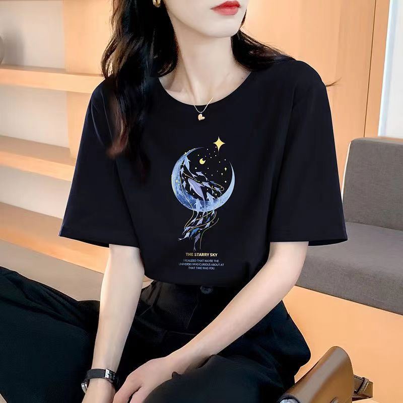 Loose New Short Sleeve T-shirt For Women