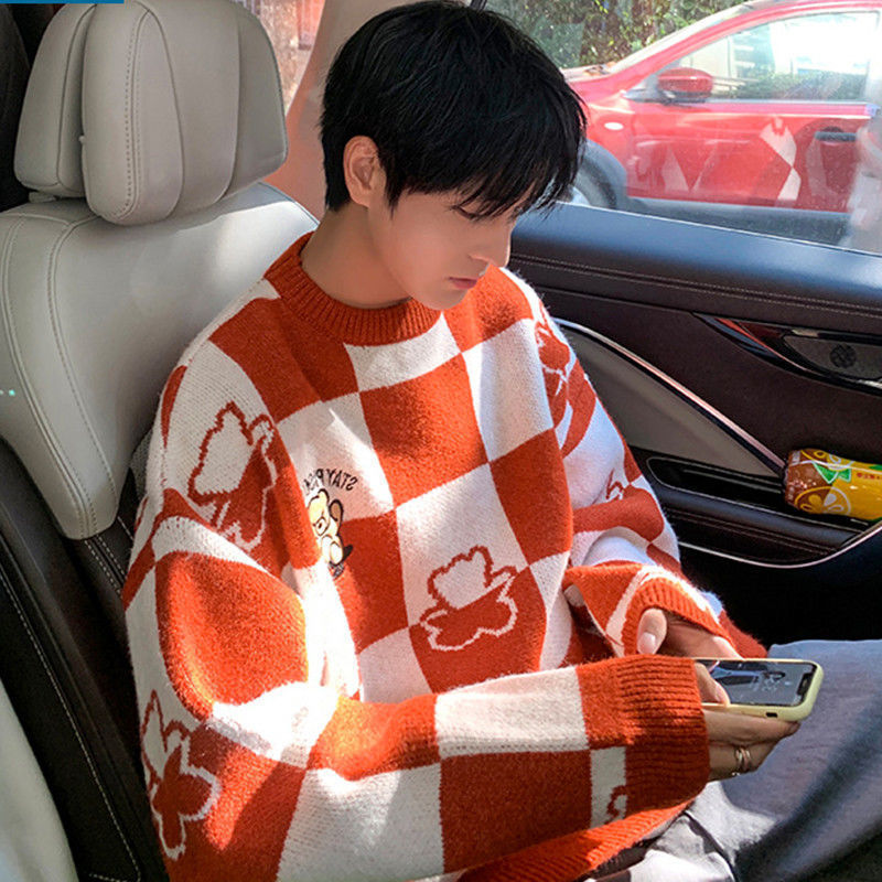 Hong Kong Style Ins Trendy Youth Sweater Winter Loose Padded Coat Idle Style Couple