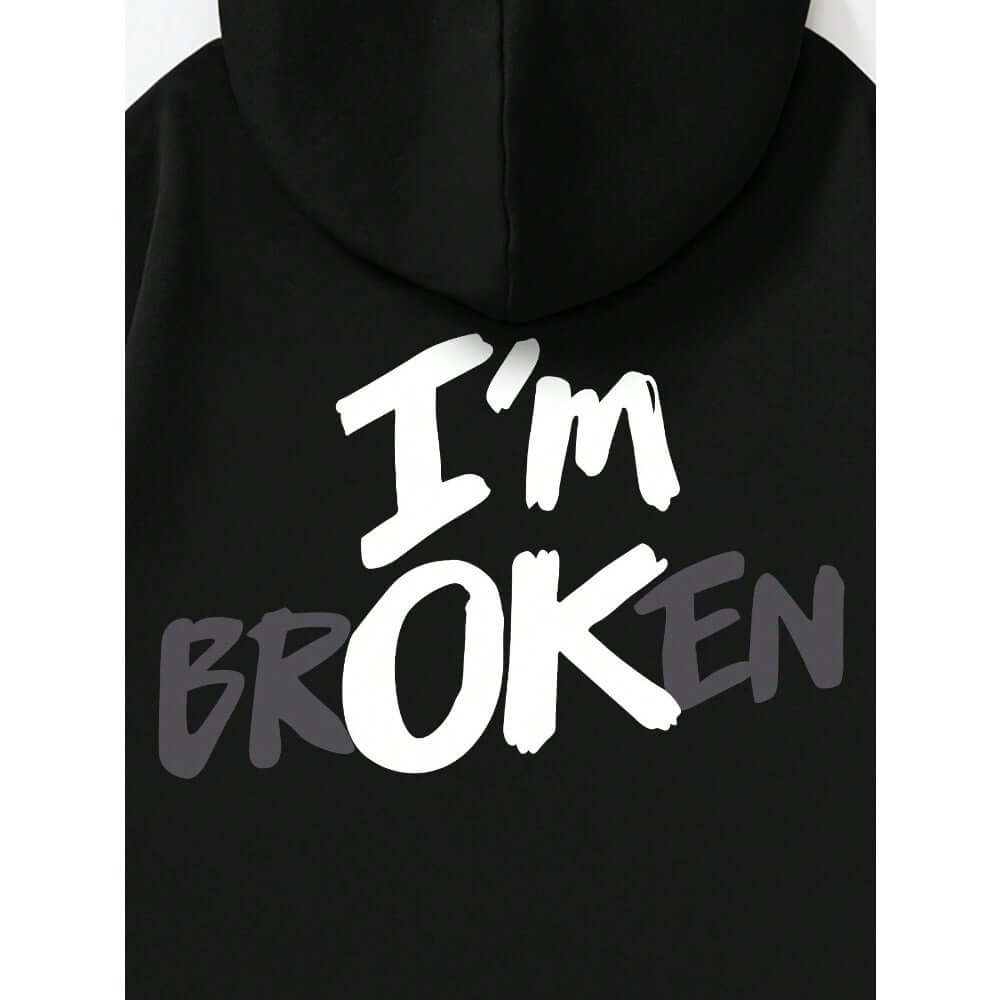 European Size Hoodie Im OK New Men's Hoodie Hip Ho