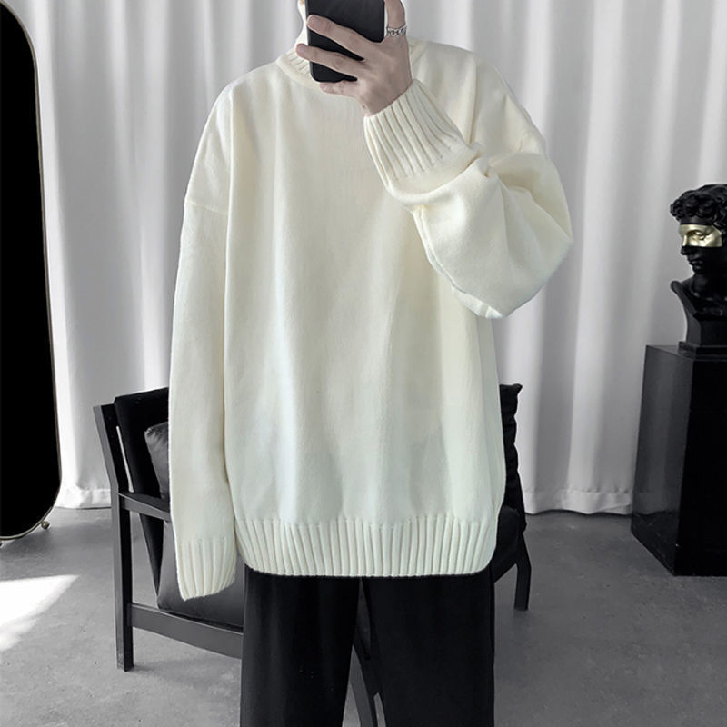 Fashion Simple Men's Thick Turtleneck Sweater