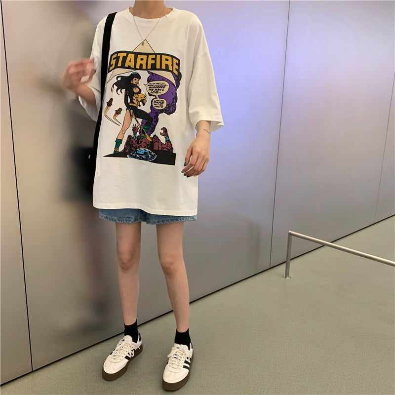 Loose Lazy Style T-Shirt Women's Top