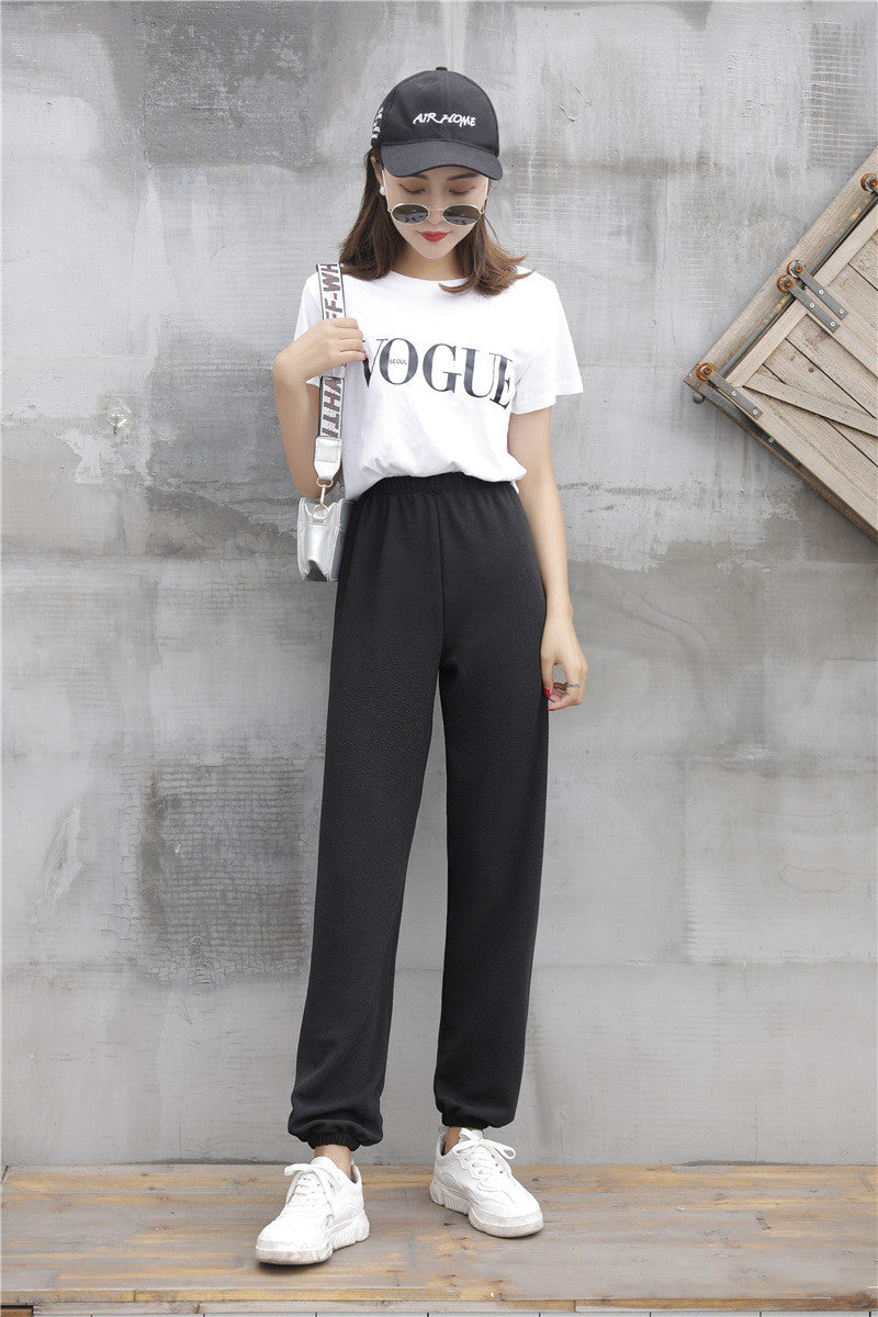 Women's High-waist Elastic Breathable Thin Yoga Pants