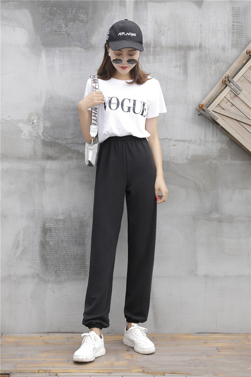 Women's High-waist Elastic Breathable Thin Yoga Pants