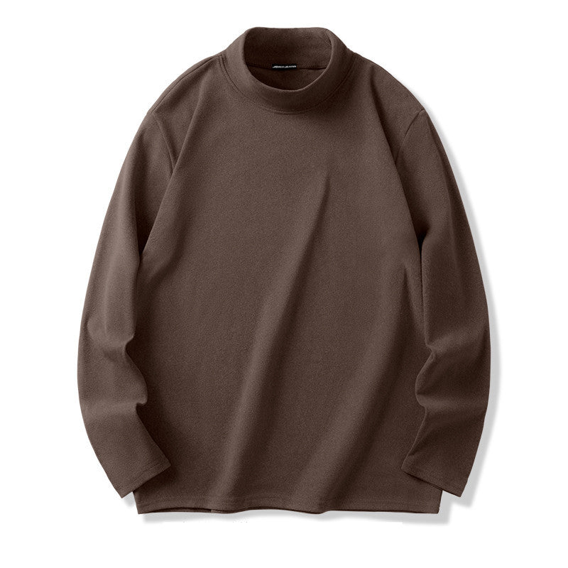 Dralon Half Turtleneck Bottoming Shirt Men's Autumn