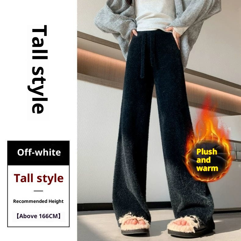 high waisted casual pants full length women trousers