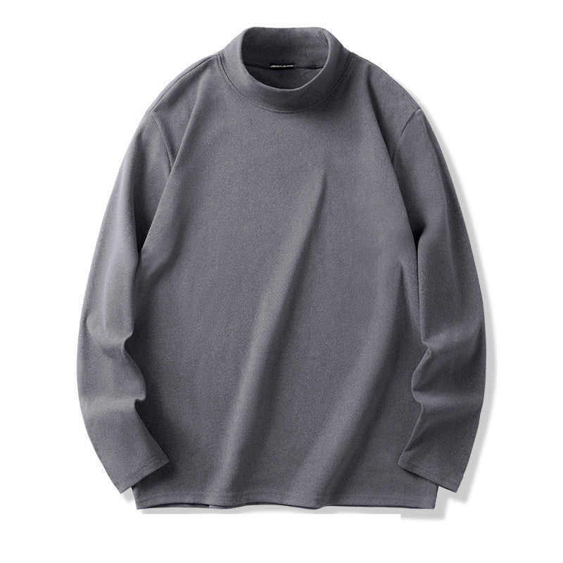 Dralon Half Turtleneck Bottoming Shirt Men's Autumn