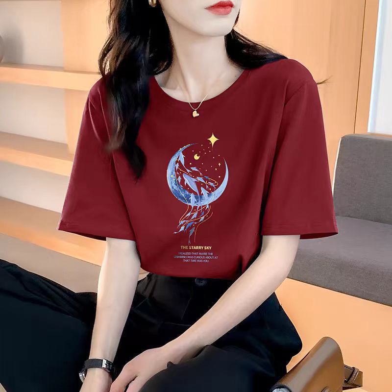 Loose New Short Sleeve T-shirt For Women