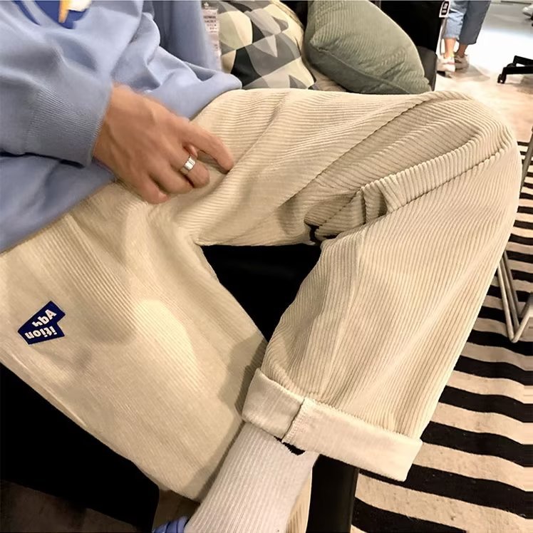 Corduroy Pants Men's Spring And Autumn Korean Style