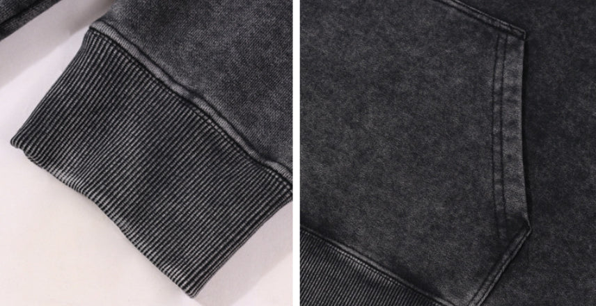 Men's Fashion Retro Fried Snowflake Baggy Coat