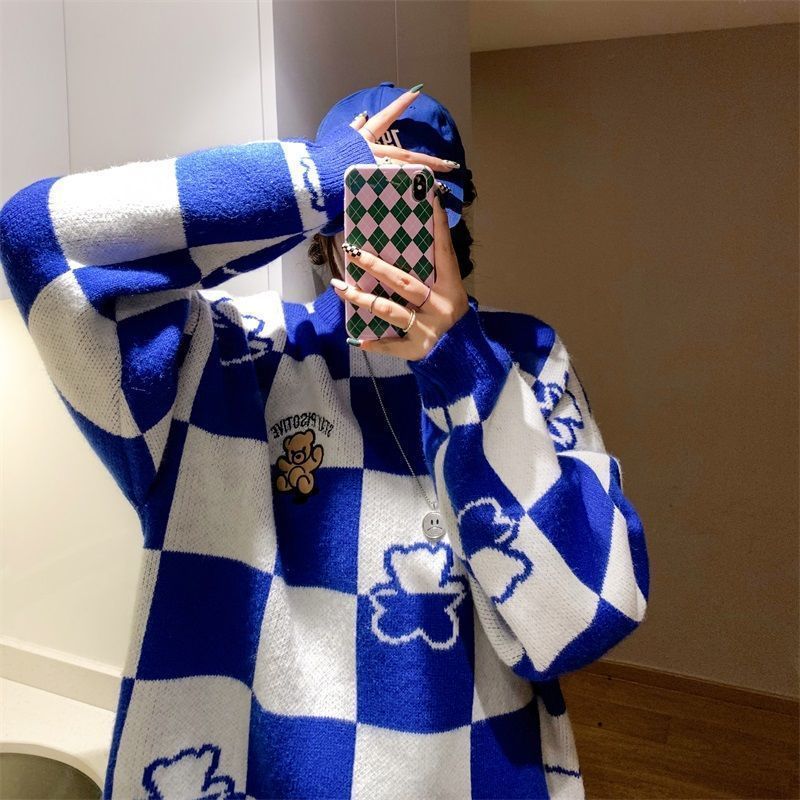 Hong Kong Style Ins Trendy Youth Sweater Winter Loose Padded Coat Idle Style Couple