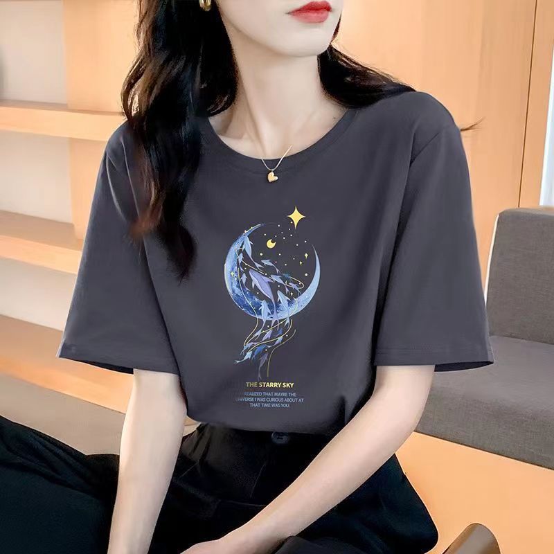Loose New Short Sleeve T-shirt For Women