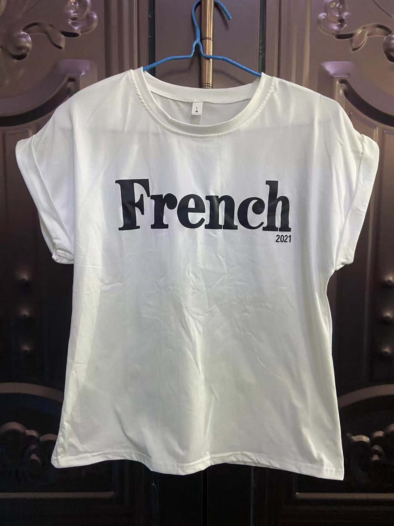 Off-shoulder Short-sleeved T-shirt Loose Women's Summer Top