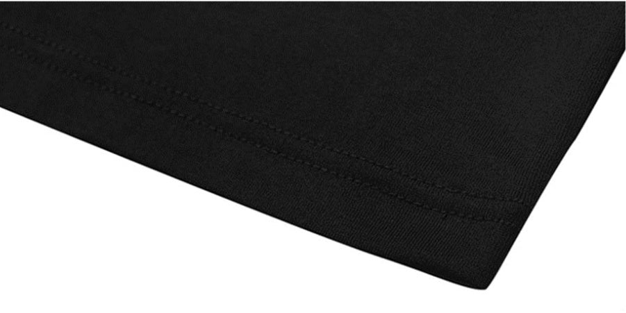 oversized streetwear t shirt women cotton fabric close up