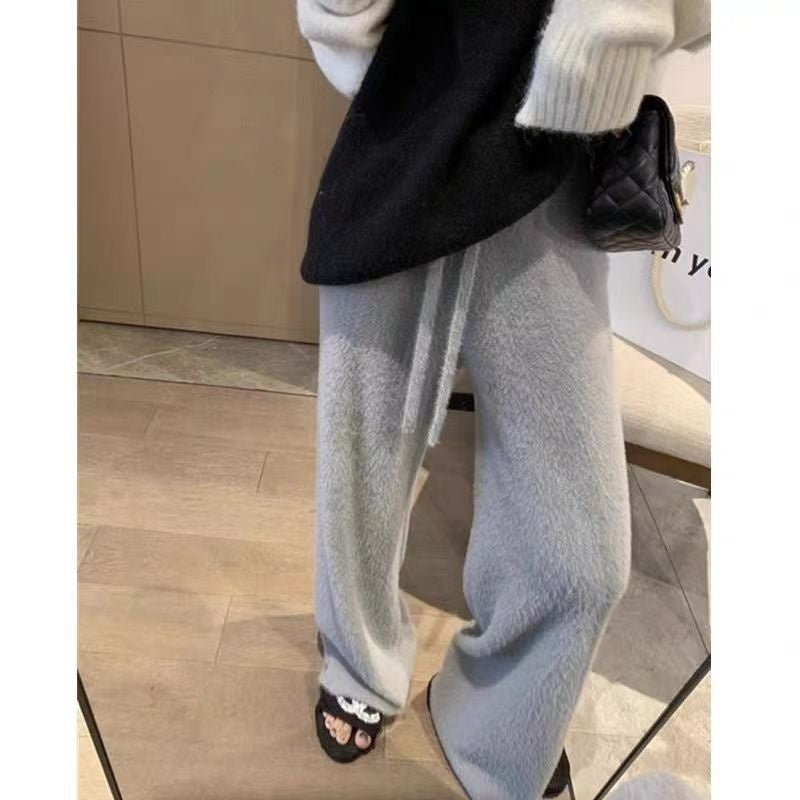 high waisted casual pants full length women trousers