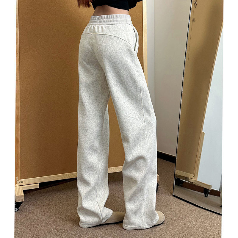 Womens New FallWinter American-Style Casual Sport Sweatpants