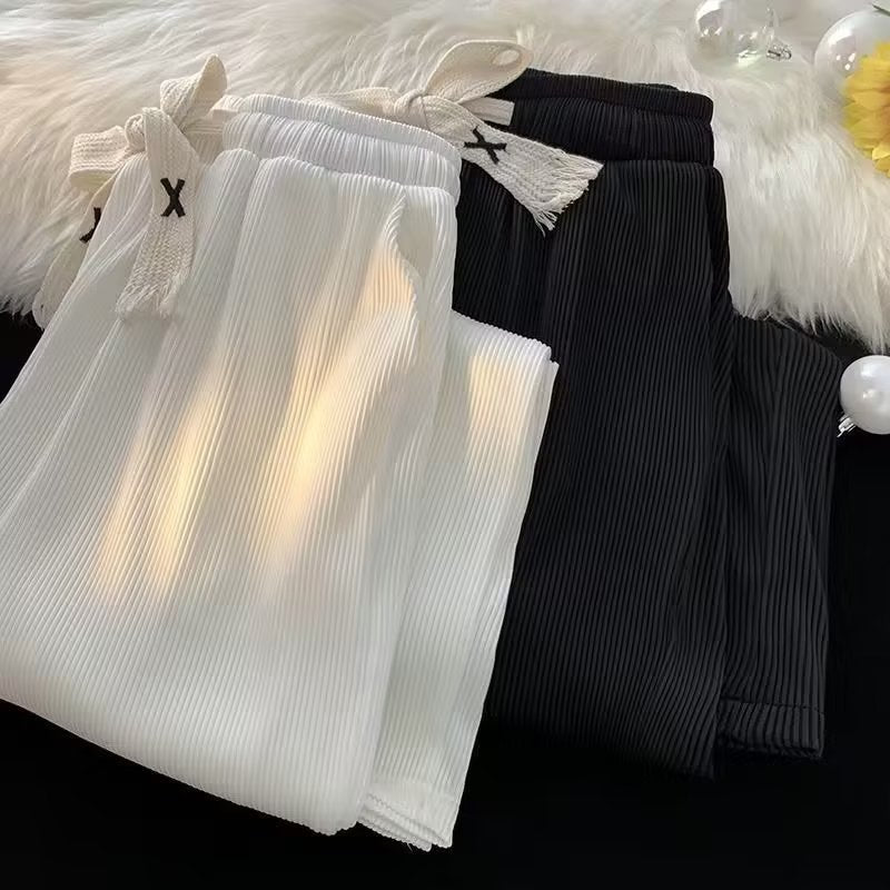 Men's Fashion Loose Straight All-matching Wide Leg Casual Trousers