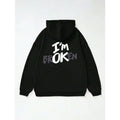 European Size Hoodie Im OK New Men's Hoodie Hip Ho