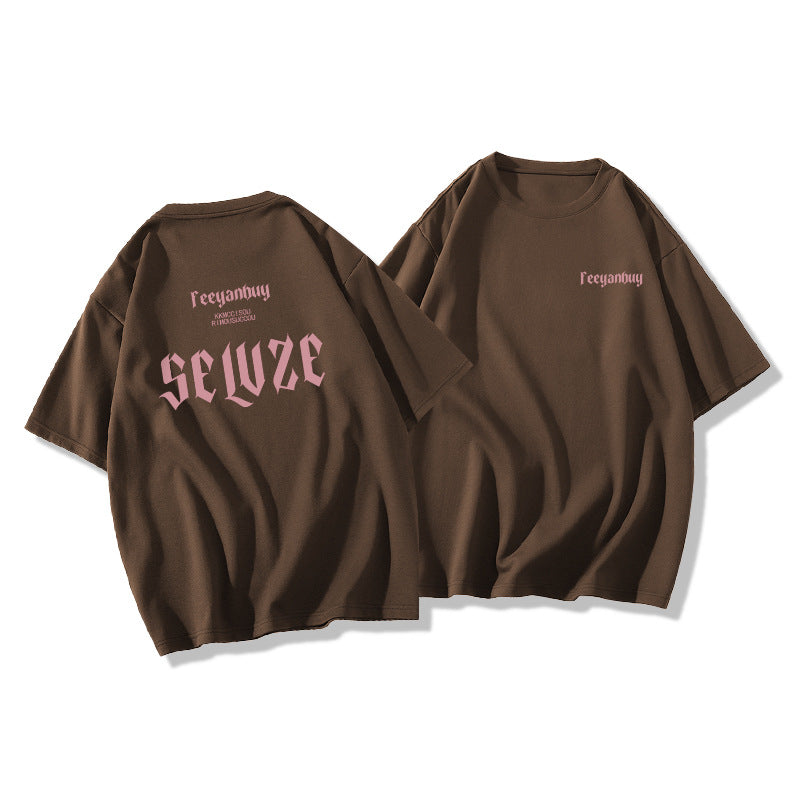 Women's Summer Loose Top T-shirt With Short Sleeves