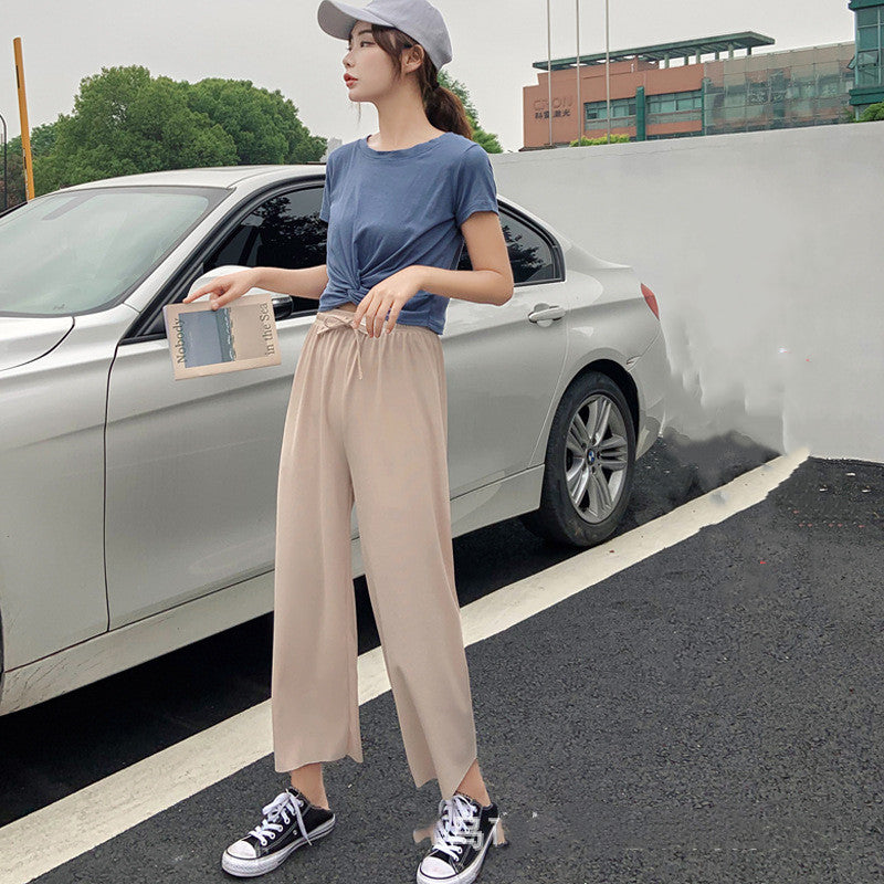 Women's Wide-leg Pants Summer Loose Plus Size