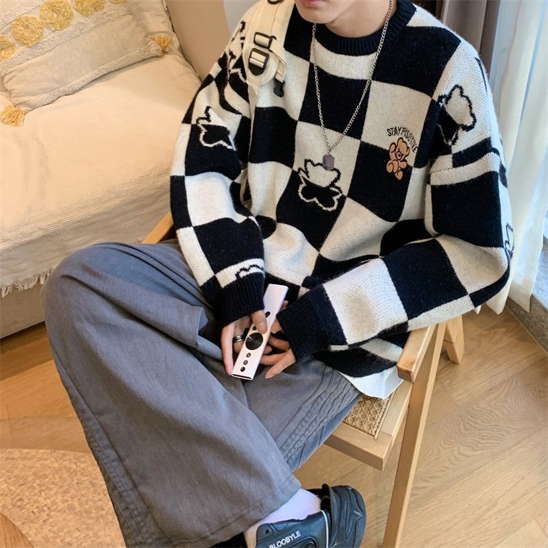 Hong Kong Style Ins Trendy Youth Sweater Winter Loose Padded Coat Idle Style Couple