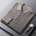 Autumn And Winter Leisure Slim-fit Handsome Sweater Half Zipper Top