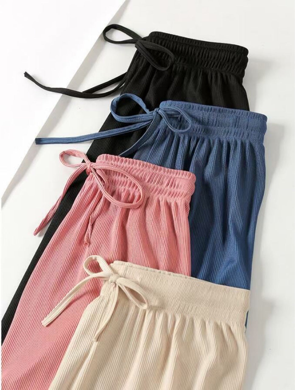 Women's Casual High Waist Long Wide Leg Pants