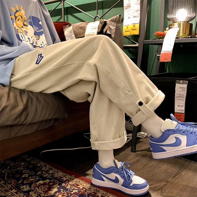Corduroy Pants Men's Spring And Autumn Korean Style