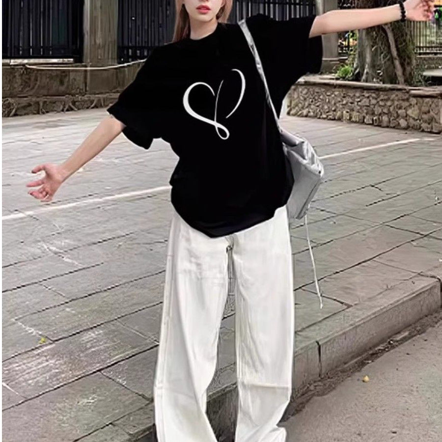 Womens Relaxed-fit Tops For Spring And Summer New Styles